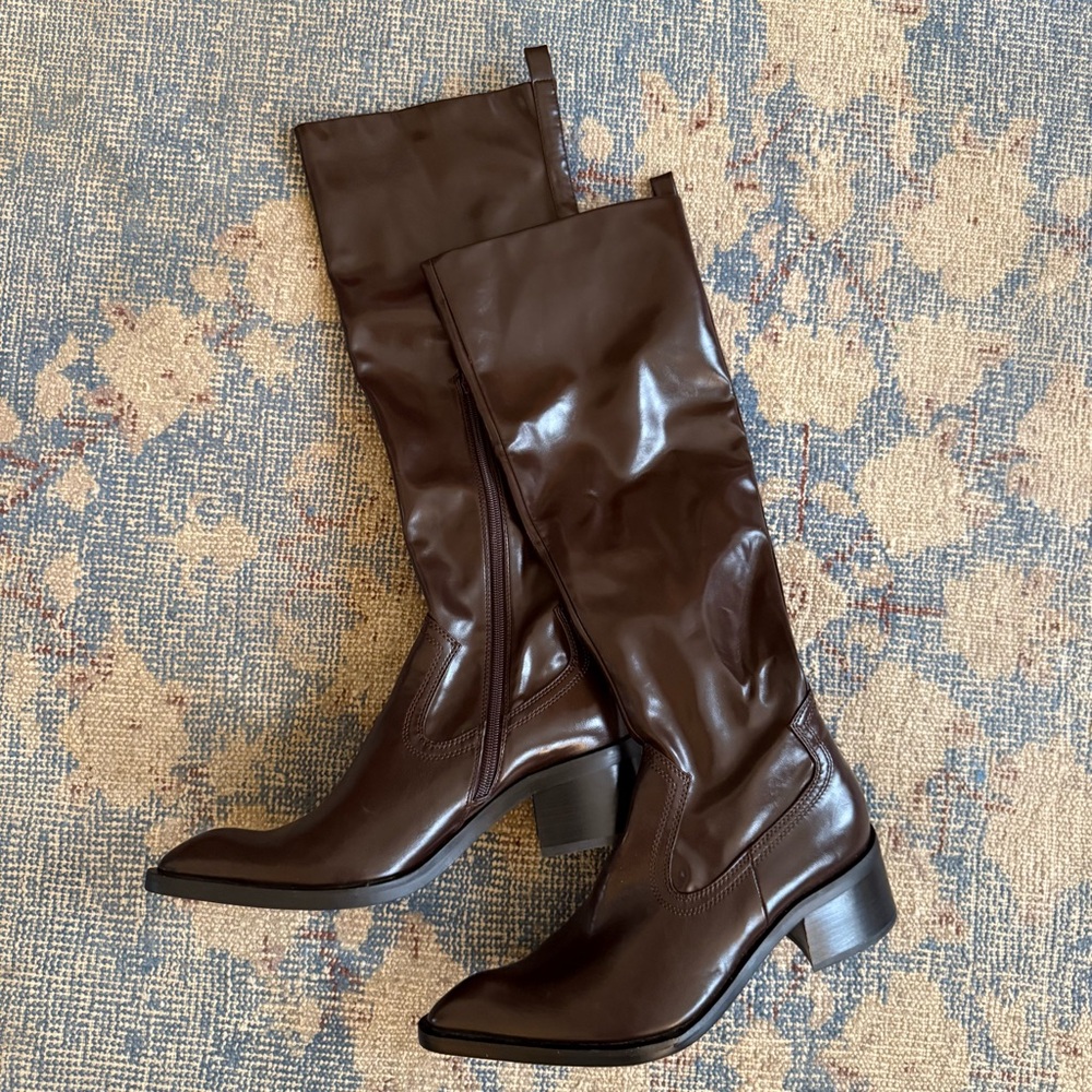 NEW Jeffrey Campbell for Free People Alix Tall Boots 7.5 - Picture 4 of 9